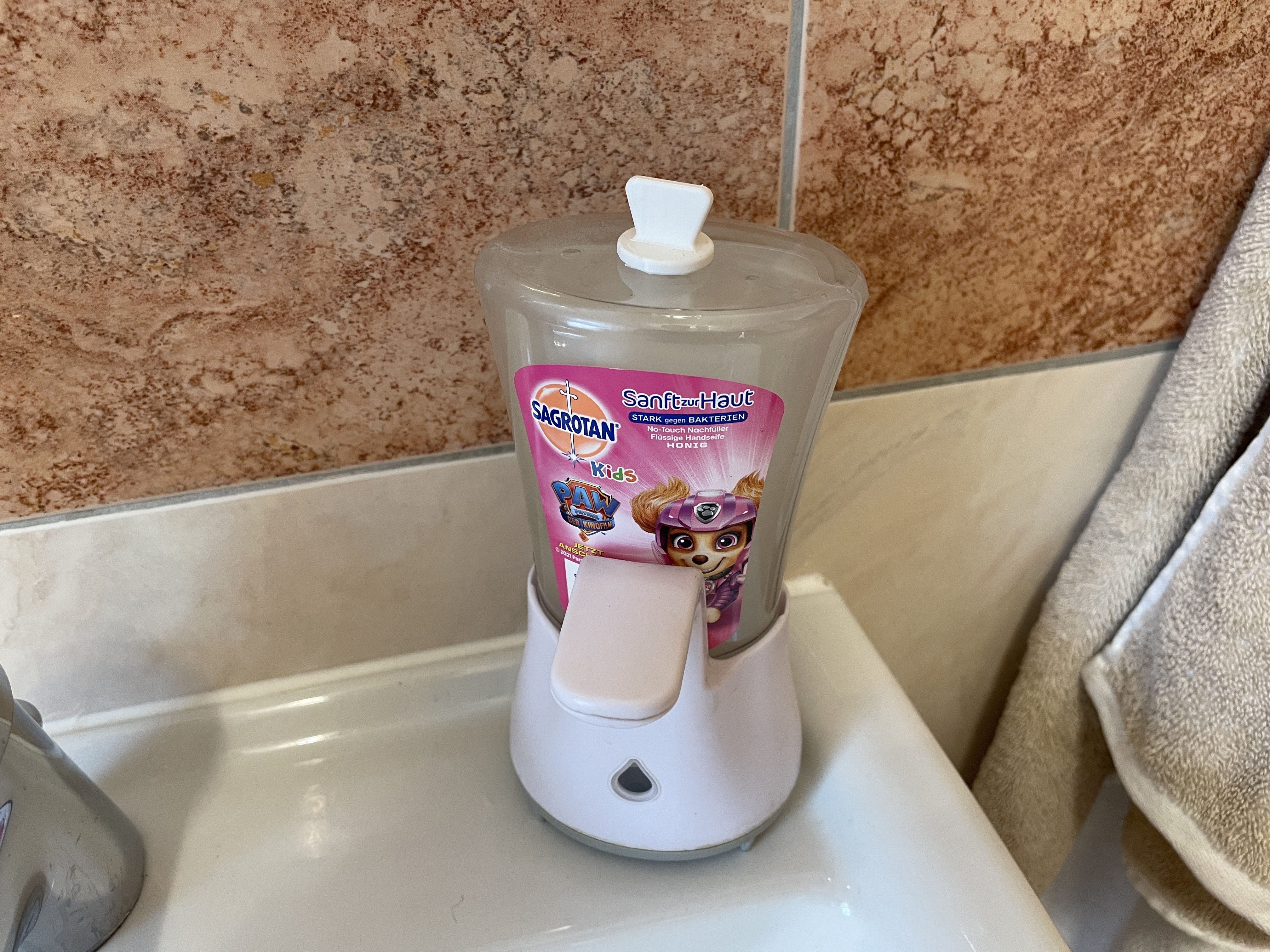 Sagrotan soap dispender plug, Seifenspender Verschluss-Stoppel, Stöpsel