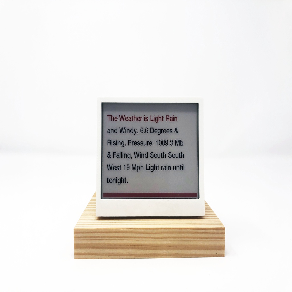 Case for the eInk InkyWhat / Raspberry Pi