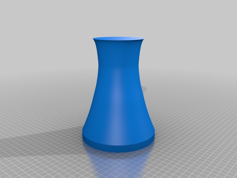 Miniatura 4 do modelo 3D Cooling Tower Vase