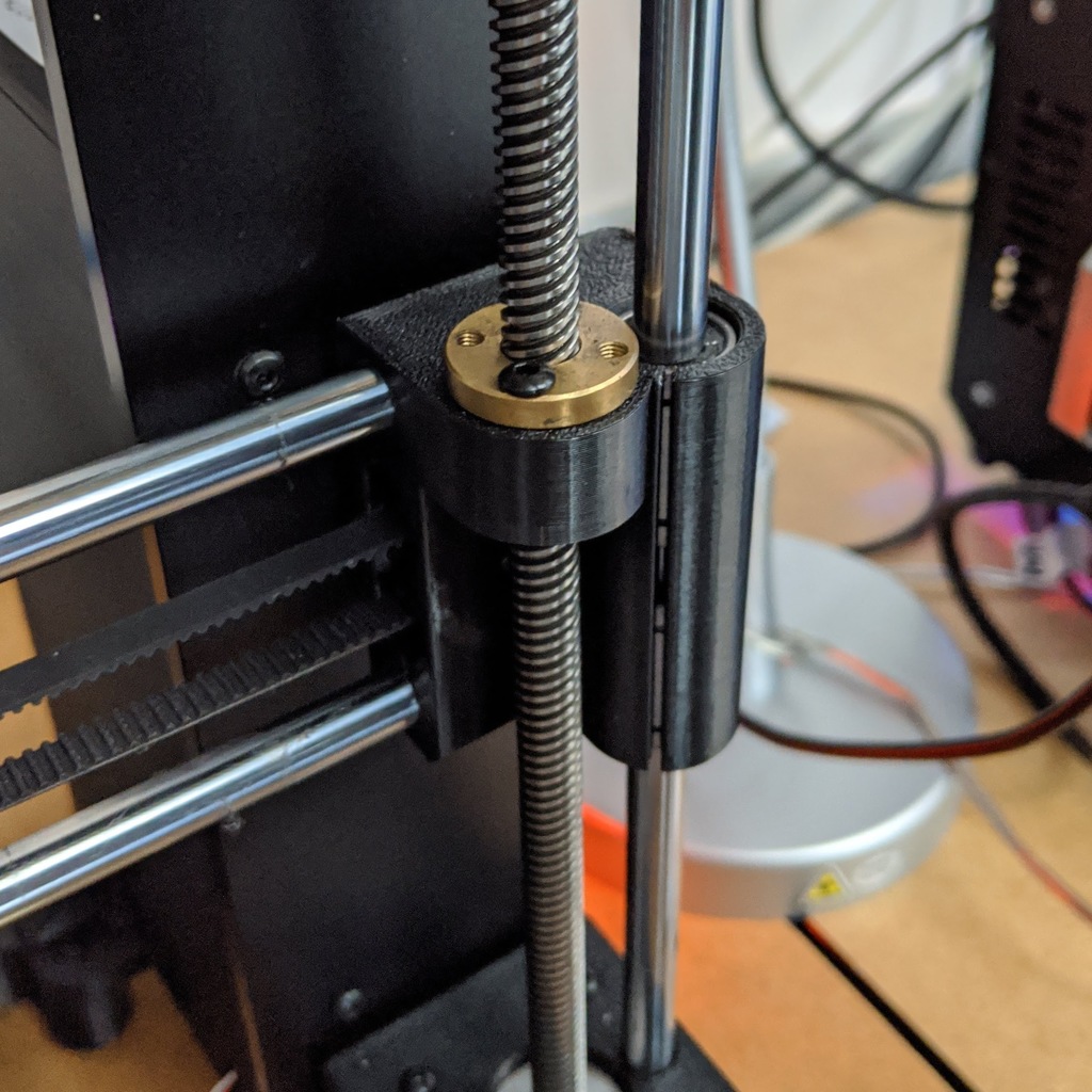 Prusa i3 MK3 Clone x-end-motor and x-iend-idler for brass nut