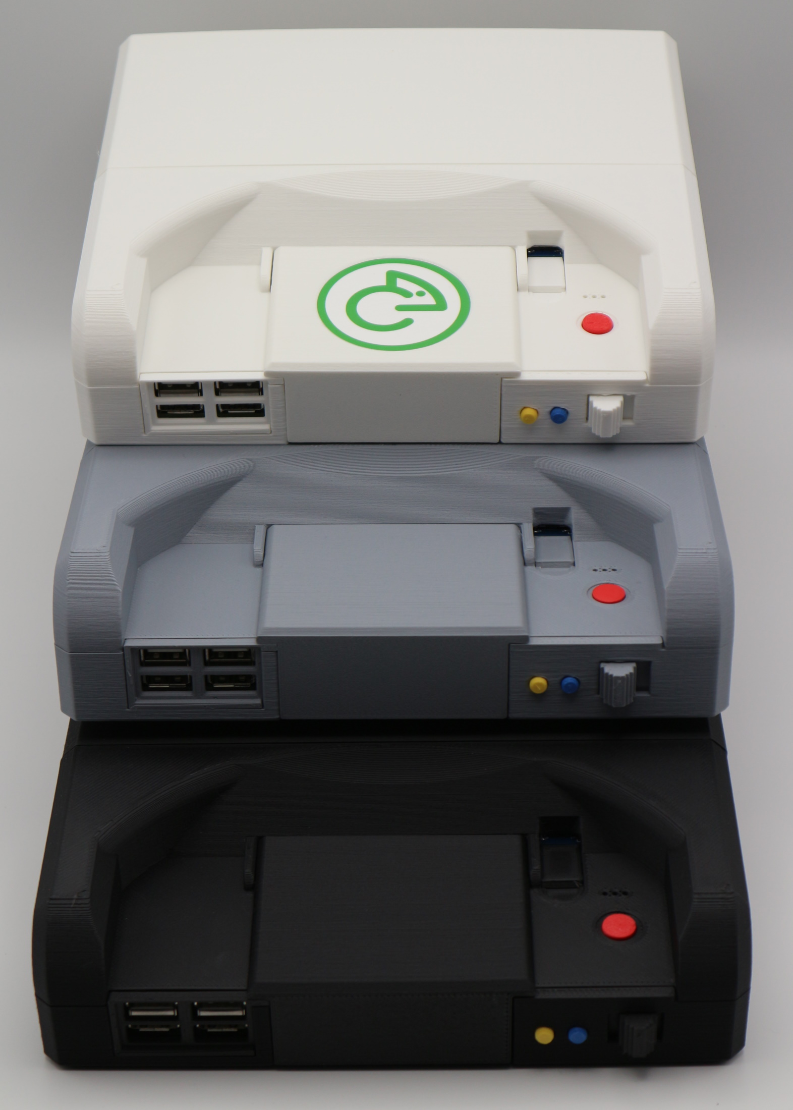 MiSTer Multisystem V5 2022 classic gaming console 3D Printed enclosure