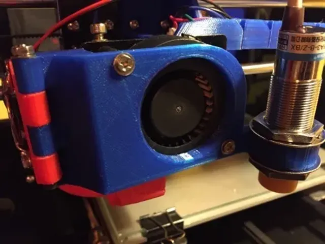 Anet A8 Extruder Fan Mod with Sensor Holder