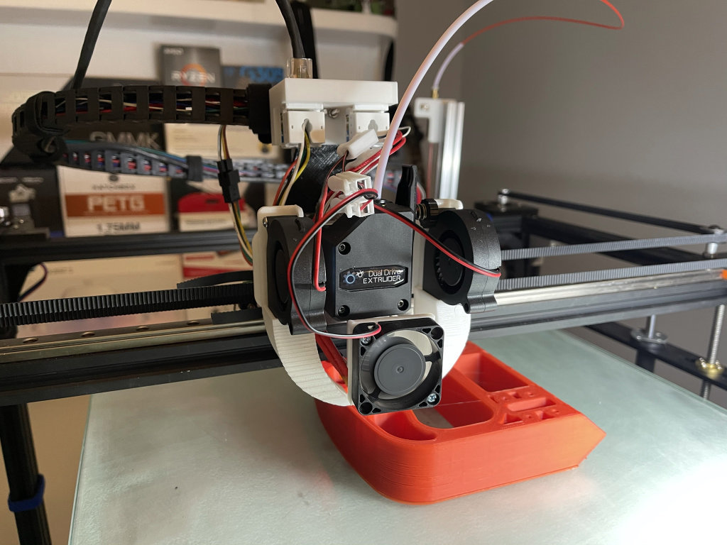 X5SA Linear Rail Mounted Direct Drive Extruder