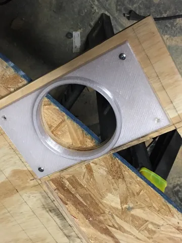 4" and 4.5" Hole Router Templates