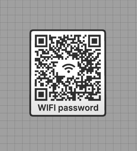 QR-code WIFI password (rickroll)