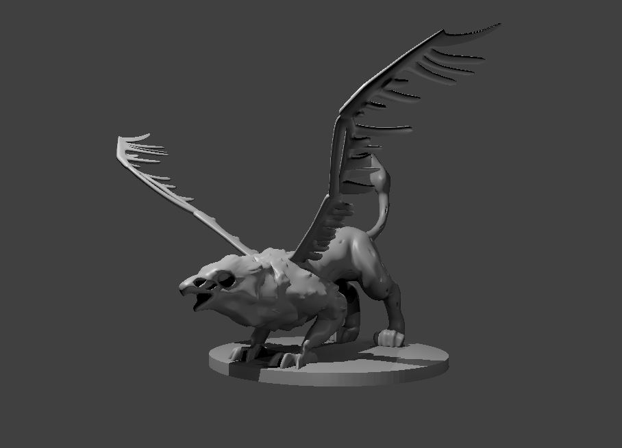 Zombie Griffon by MZ4250 | Download free STL model | Printables.com