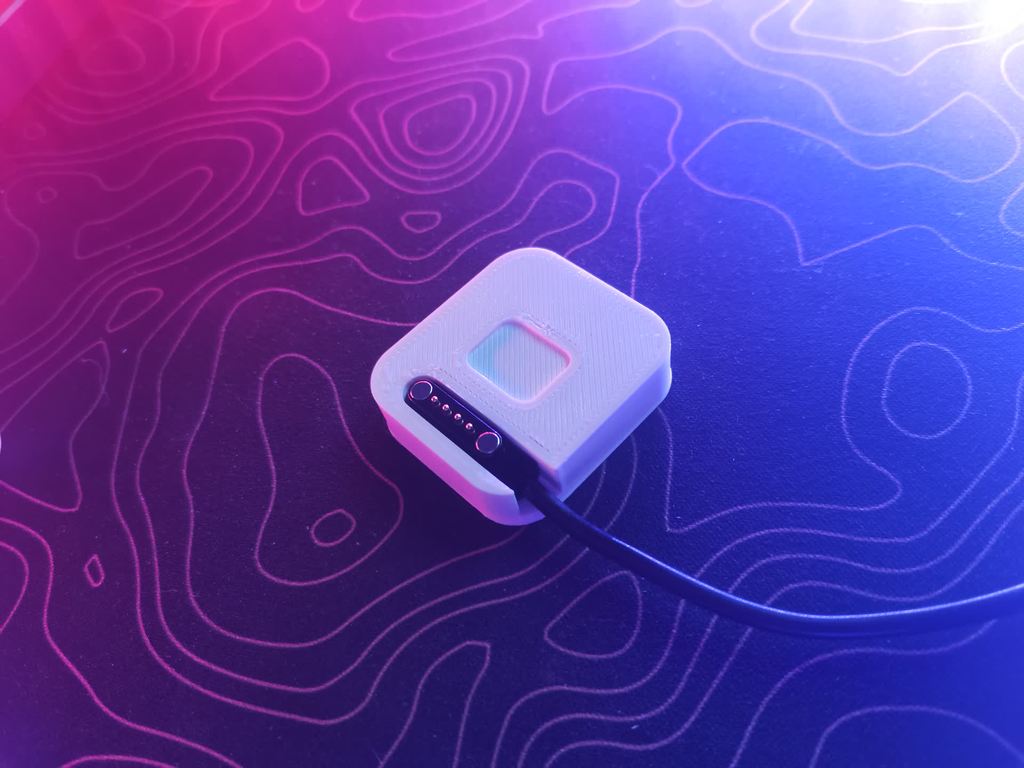 Miniatura 2 do modelo 3D Bangle.js 2 Base/Dock with charging port