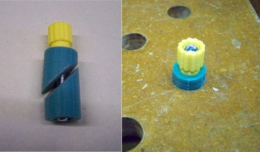 Lockable bench dog for 20mm holes