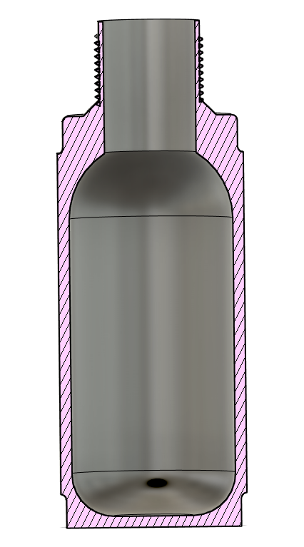 Thunder B Airsoft grenade shell