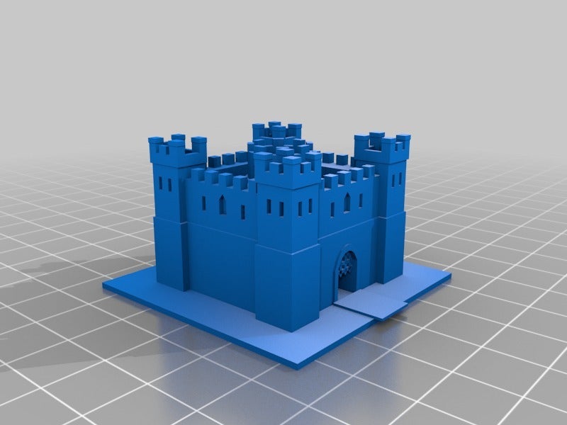 Miniatura 2 do modelo 3D Tiny Castle