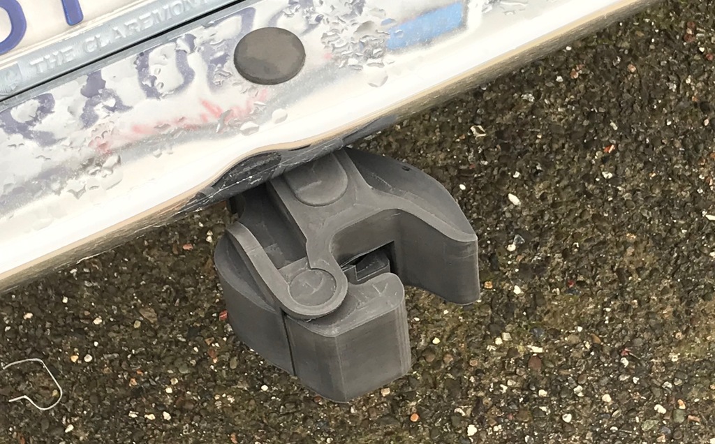 Railroad Knuckle Coupler Hitch