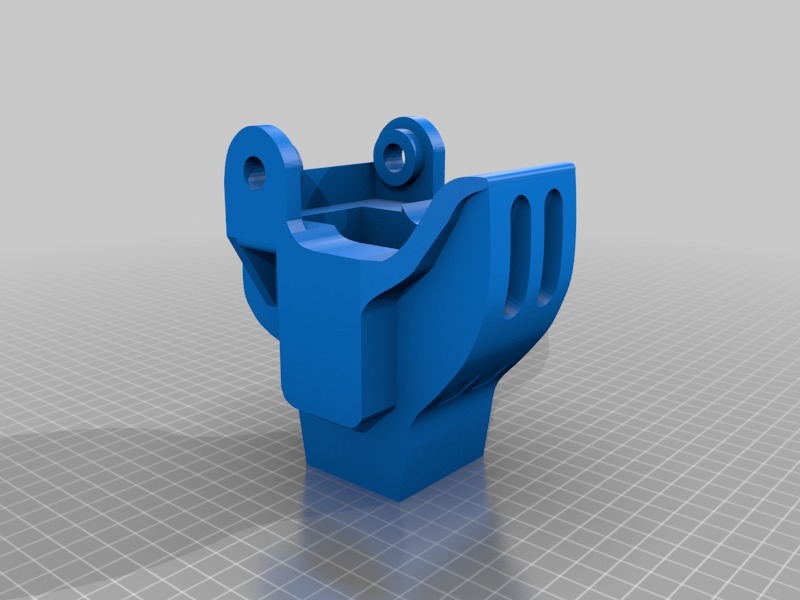 Railroad Knuckle Coupler Hitch by Tobycwood Download free STL model