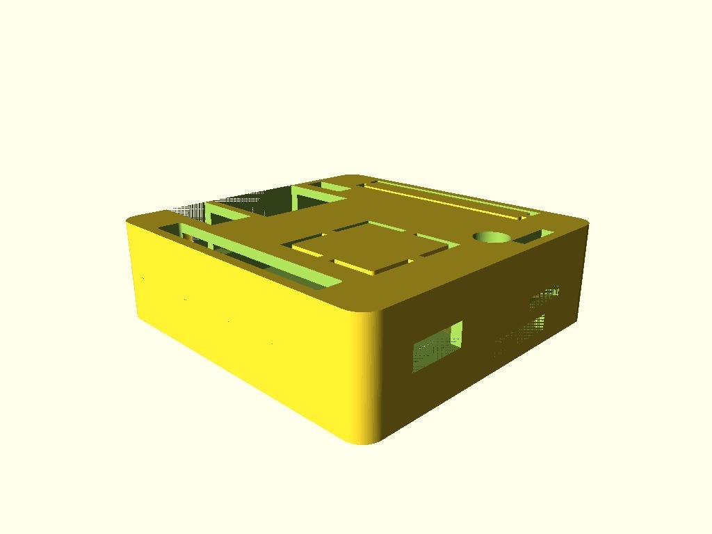 Parametrized Orange Pi Zero case — miniatura 3
