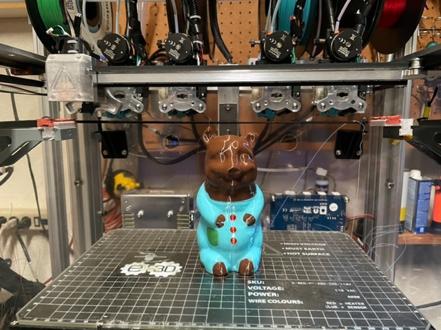 Piggy Bank 4 Color