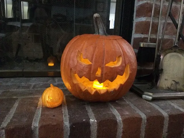 Einscanned Jack-O-Lantern