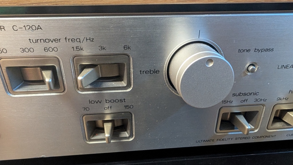 Luxman Lever Switch M-120A