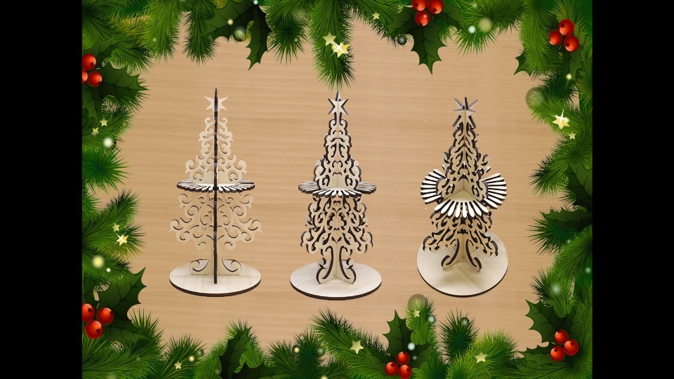 christmas tree napkin holder
