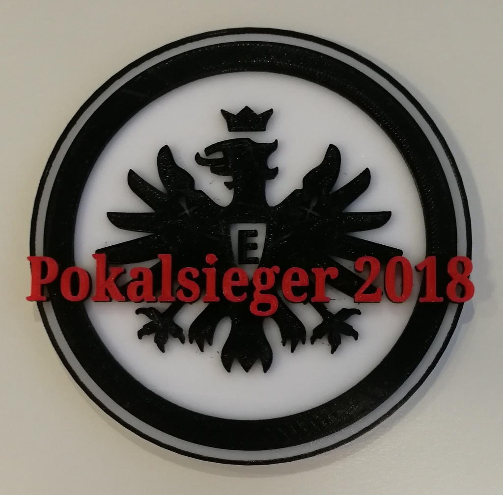 Eintracht Frankfurt Logo - Pokalsieger 2018