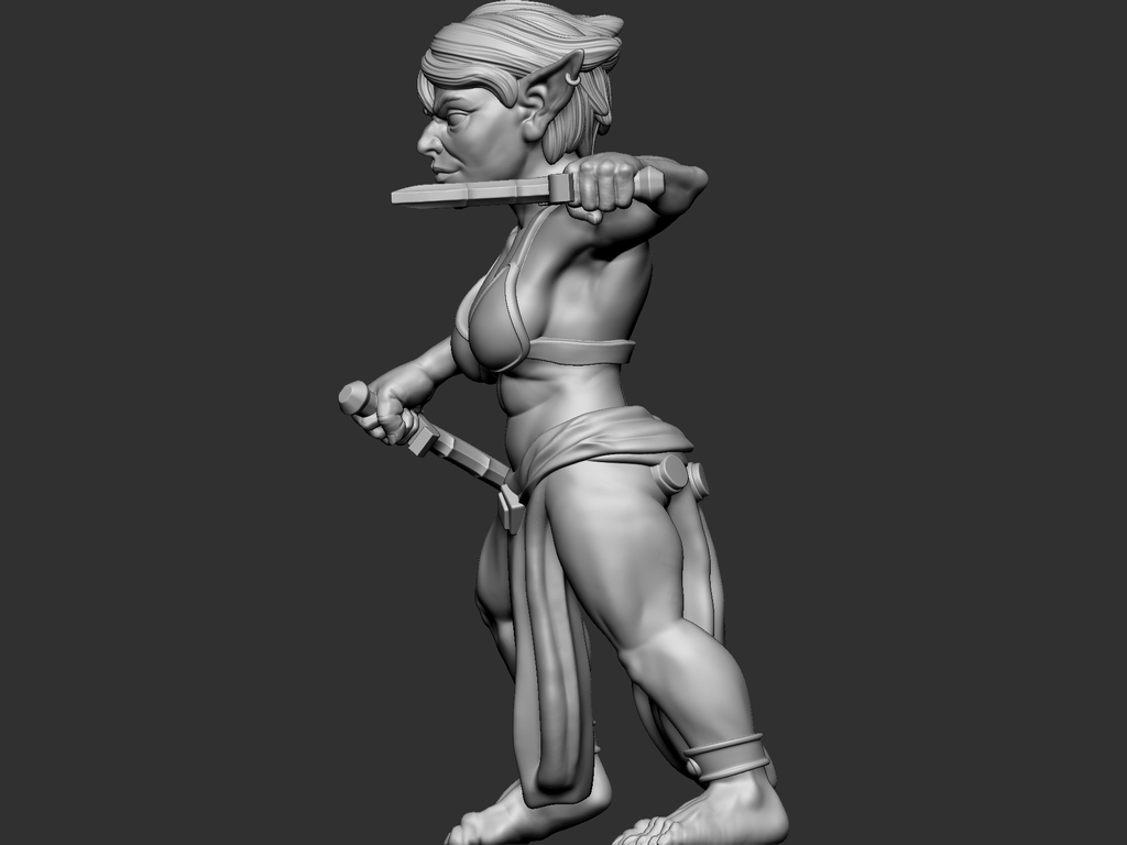 Miniatura 6 do modelo 3D Goblin dancer