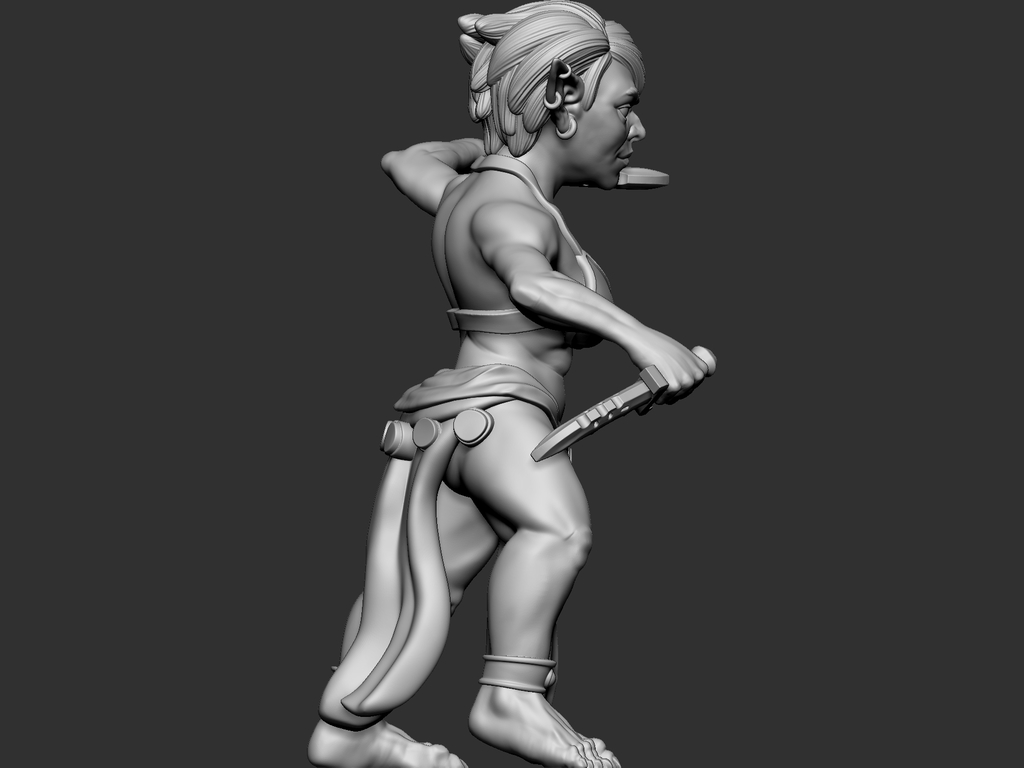 Miniatura 7 do modelo 3D Goblin dancer