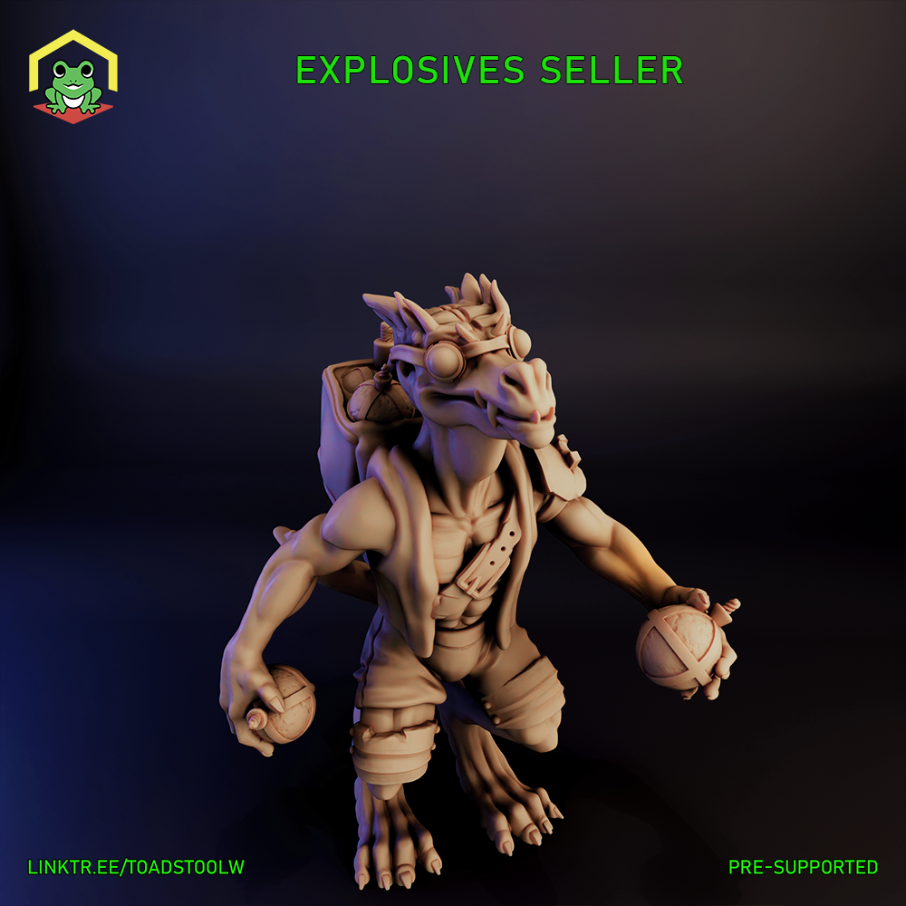Explosives seller