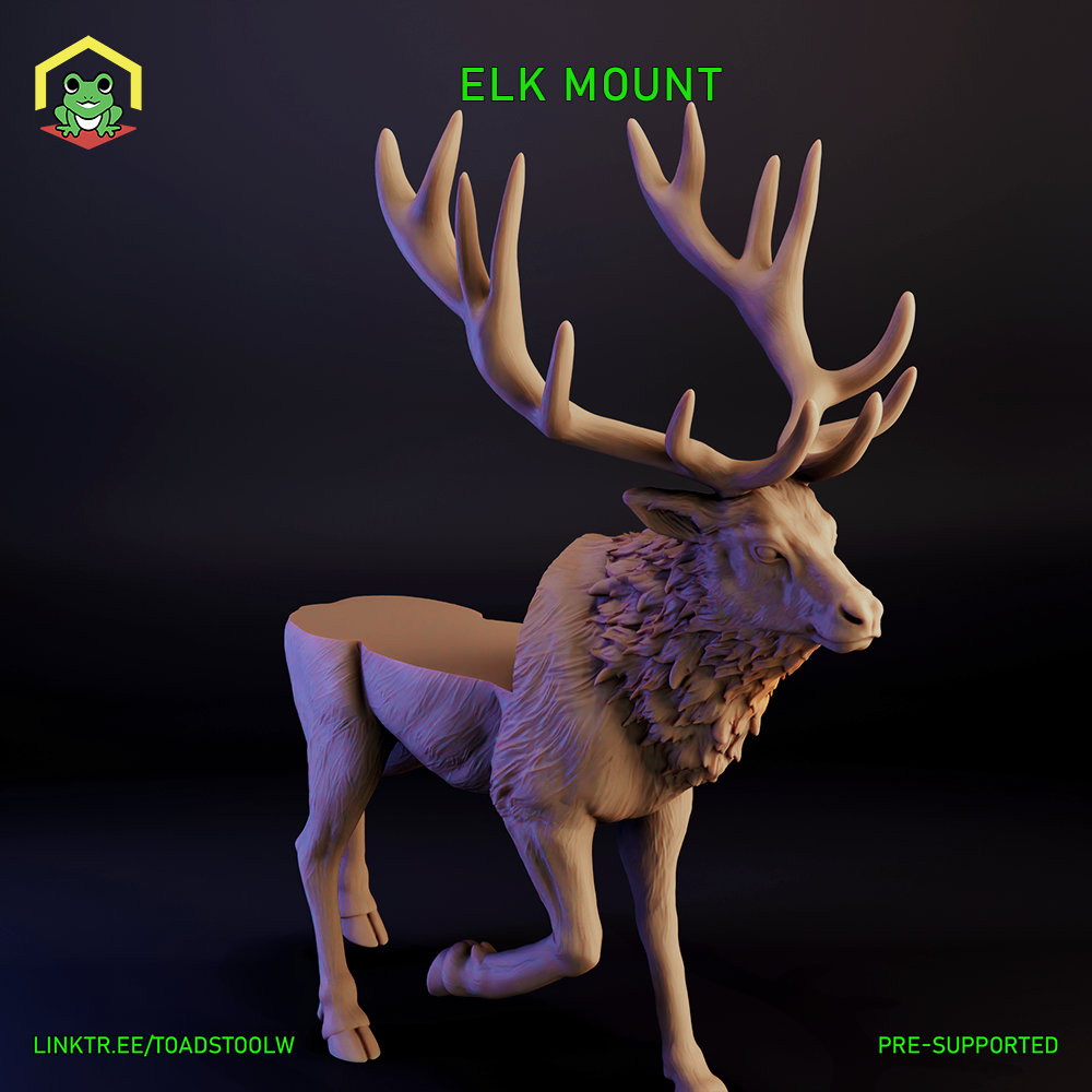 Elk mount