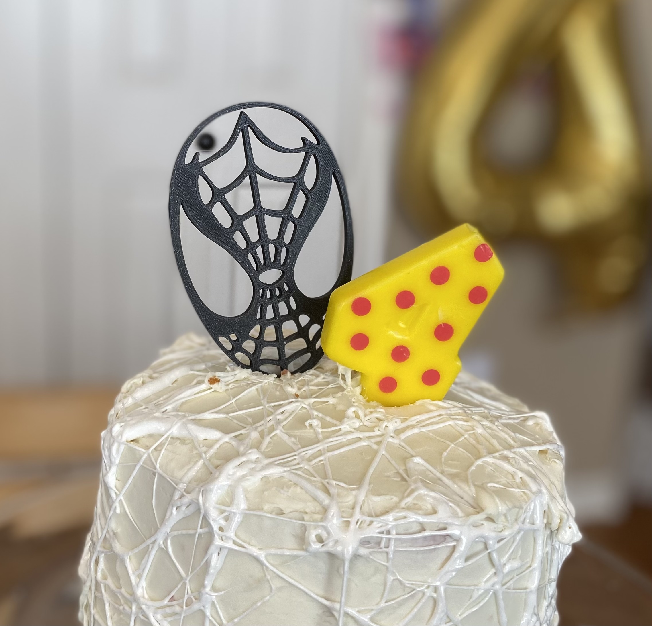 Spider-Man Cake Topper
