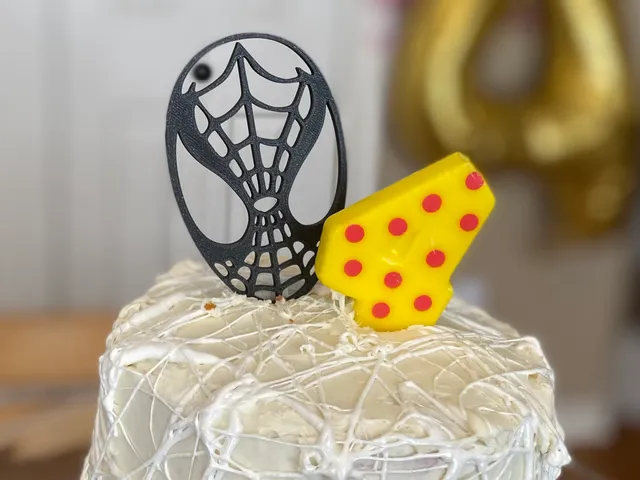 Spider-Man Cake Topper
