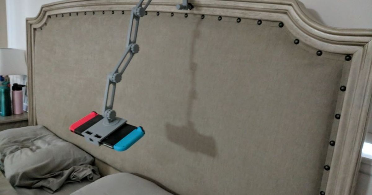 Larger Switch Arm Mount Headboard Clamp by Michael Gorman Download