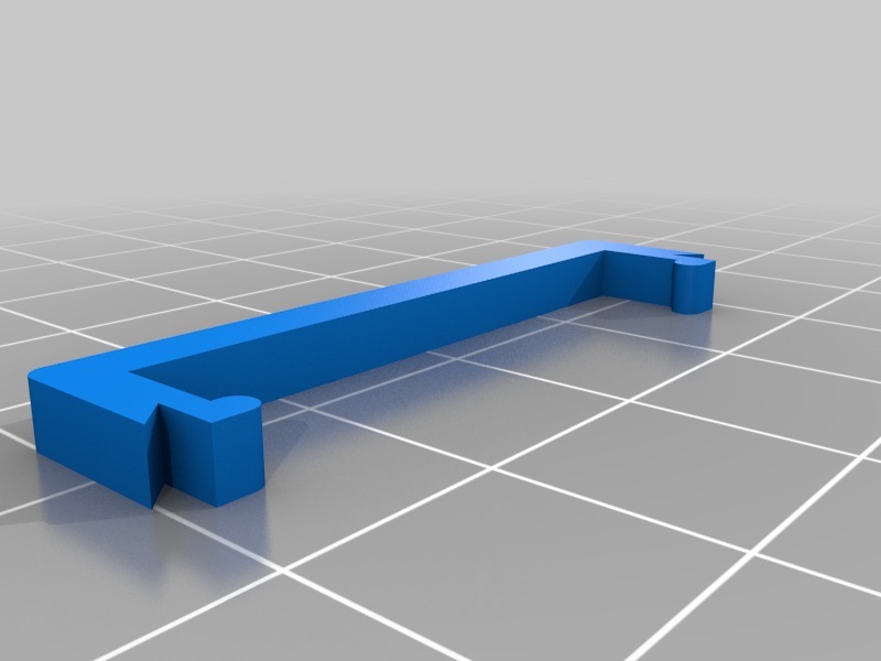 Open Cable Chain with Clip 40x40x20mm by Andys1957 Download free STL