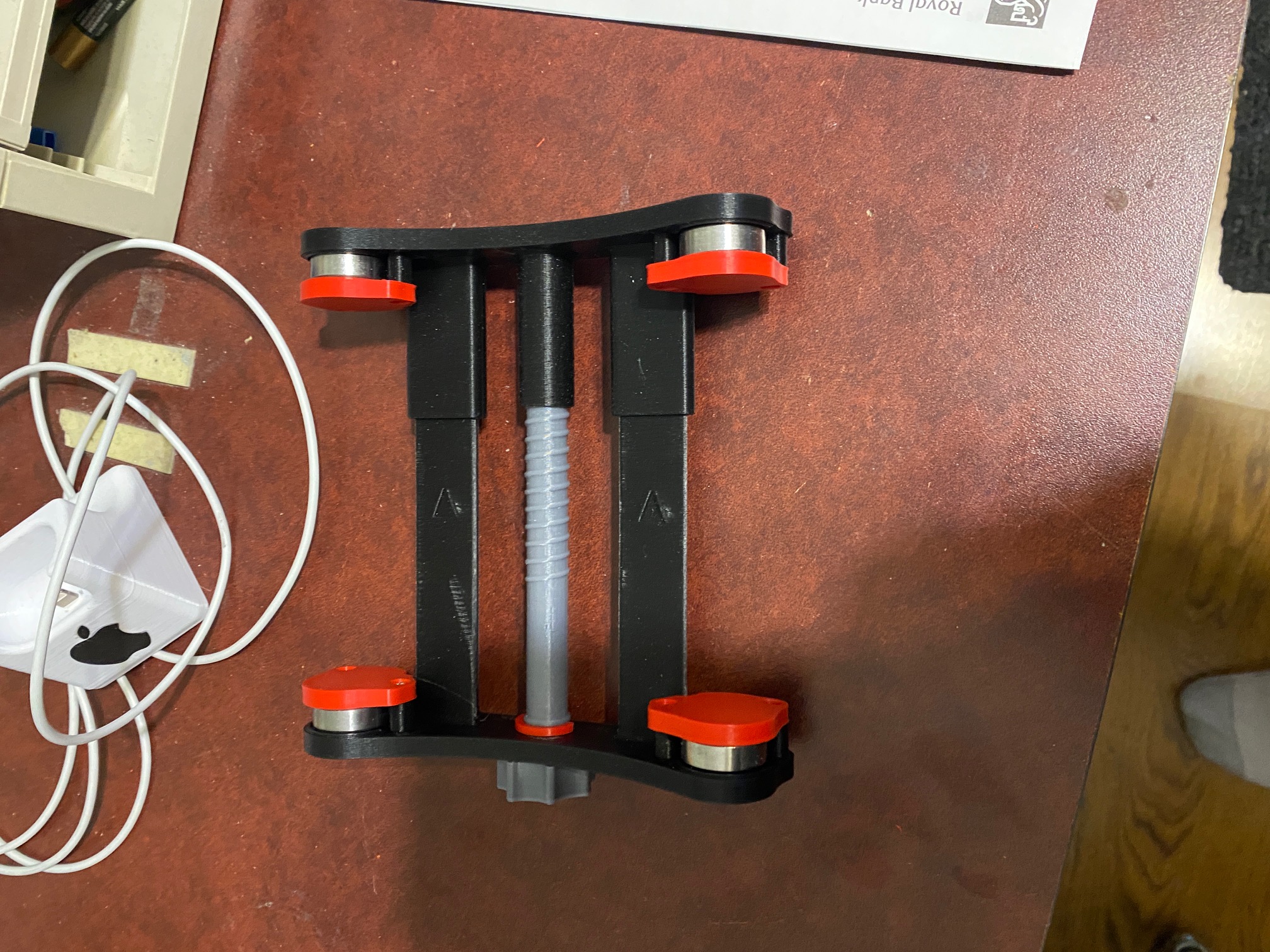 Wider and narrower remix spool holder 3D model thumbnail