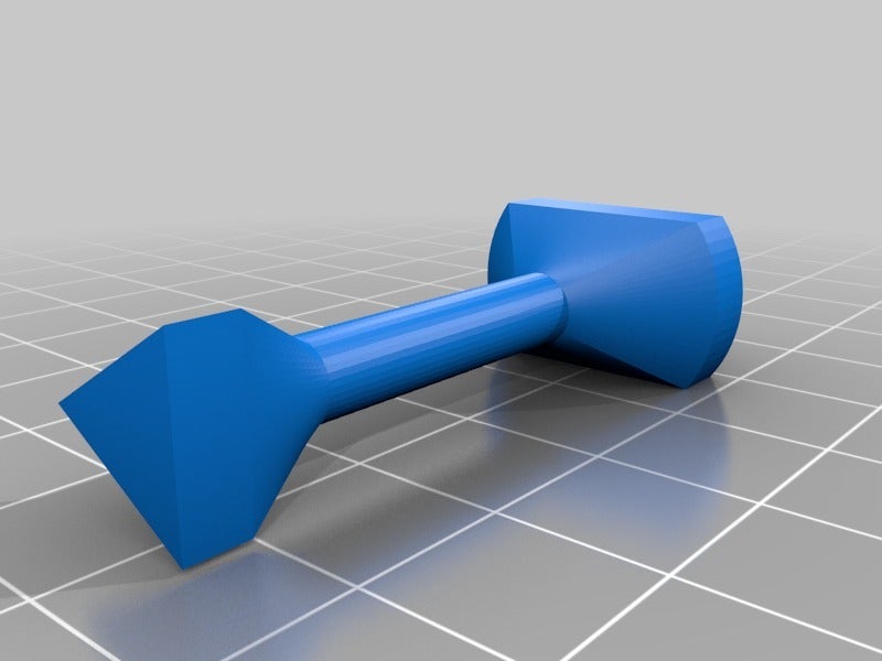 Miniatura 6 do modelo 3D Triangle Key Lock