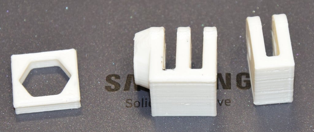 Raw Gopro mount components for designing mounts (Unfinished parts for your own design use)