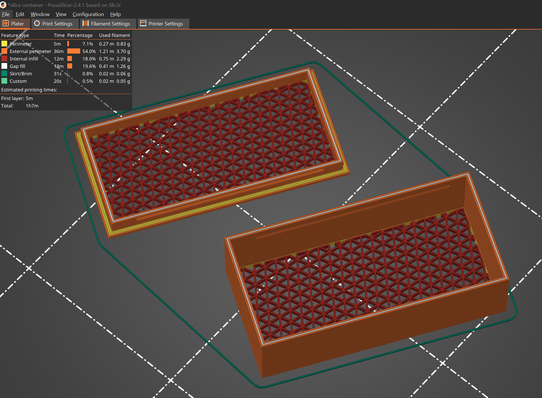 Silica Gel Container v2