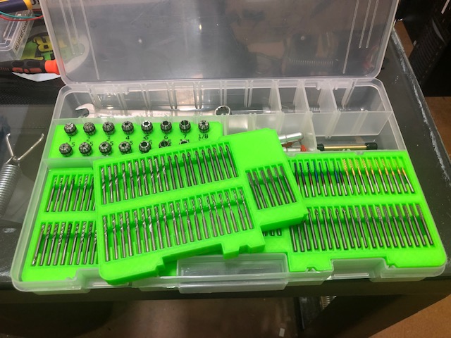 Miniatura 3 do modelo 3D Mini CNC Plano Bit Toolbox