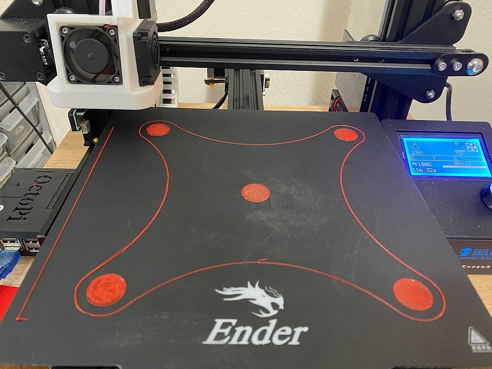 Ender 3 Refined Bed Level Test Calibration By Cyron52 Download Free