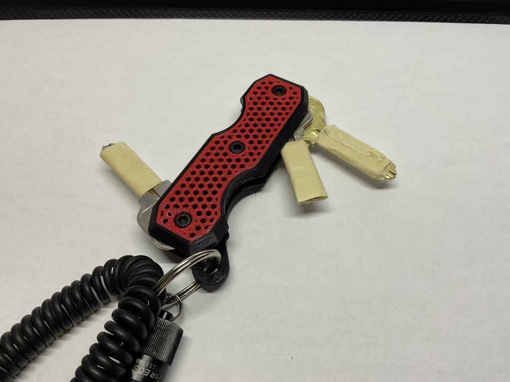 Miniatura 3 do modelo 3D Customizable Key Holder