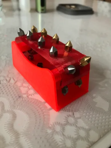 Rollable Nozzle Holder Stand | Umlaufbares Band als Düsenhalter