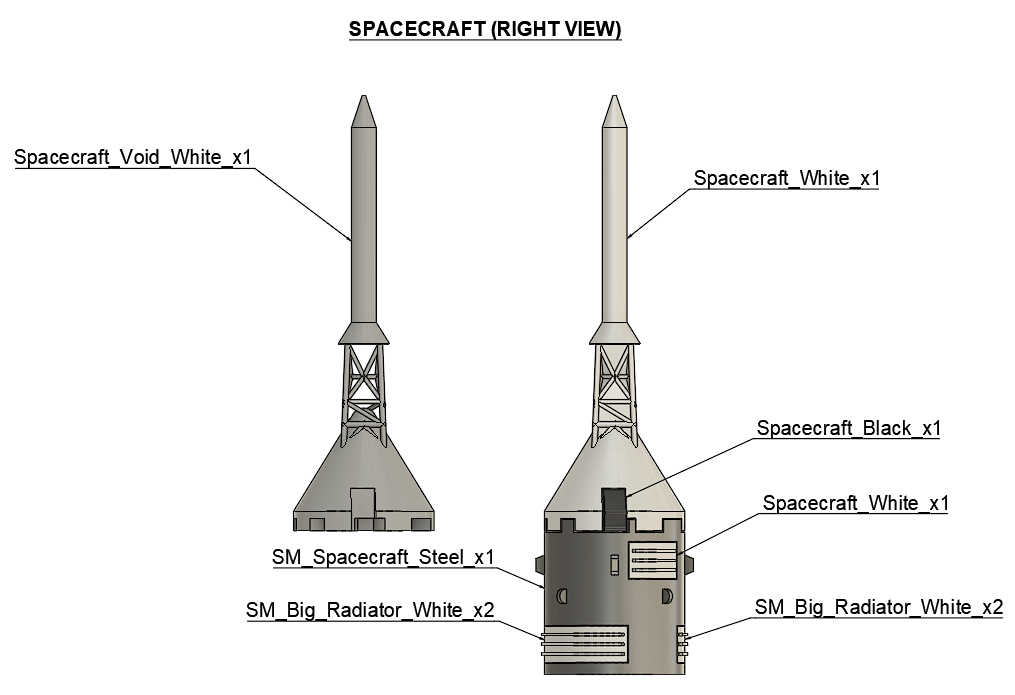 SATURN 1B by Kmobrain | Download free STL model | Printables.com