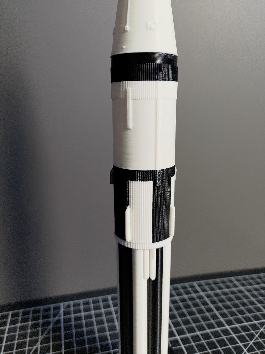 SATURN 1B By Kmobrain | Download Free STL Model | Printables.com