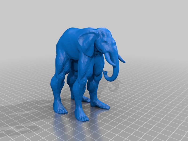 Elephant Man by JohnBenzo | Download free STL model | Printables.com