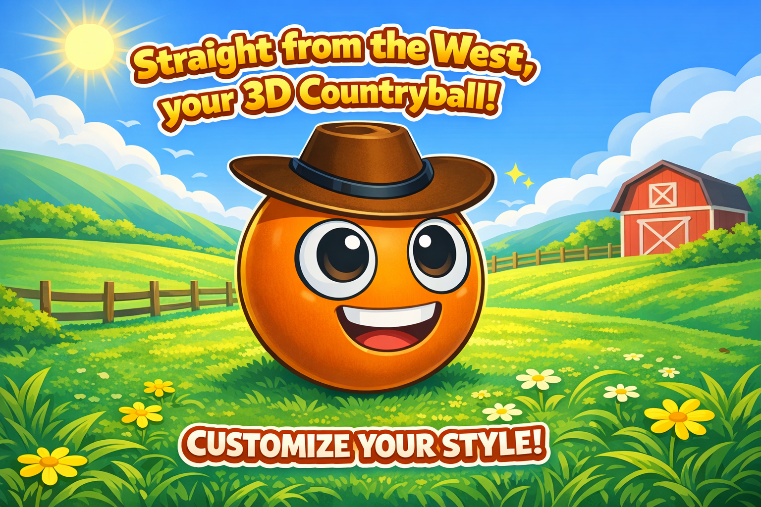Countryball - customizable