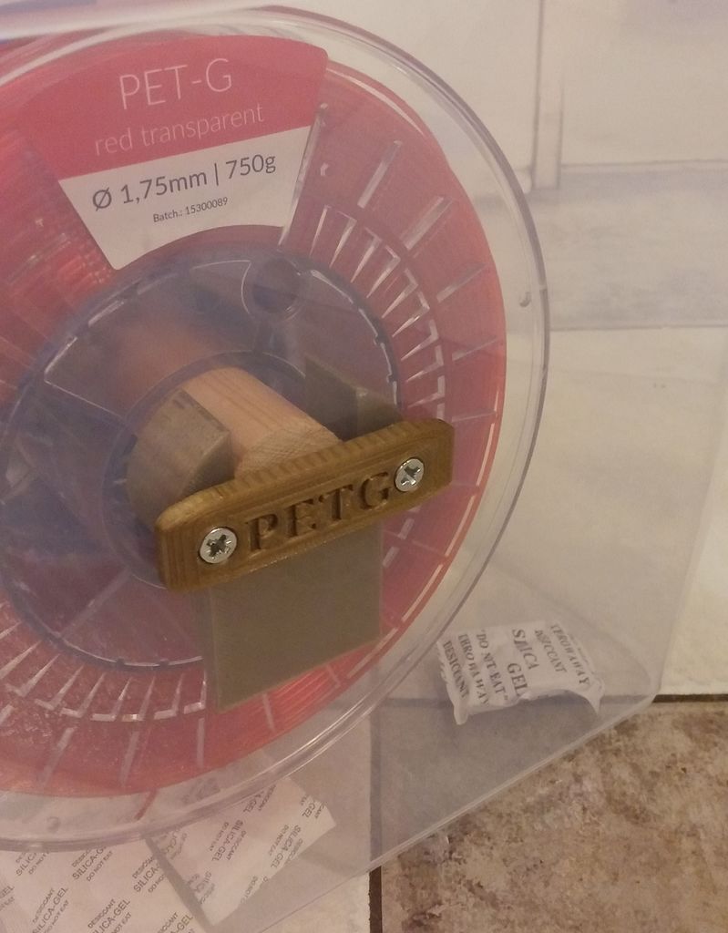 28mm pole bracket for filament storage box