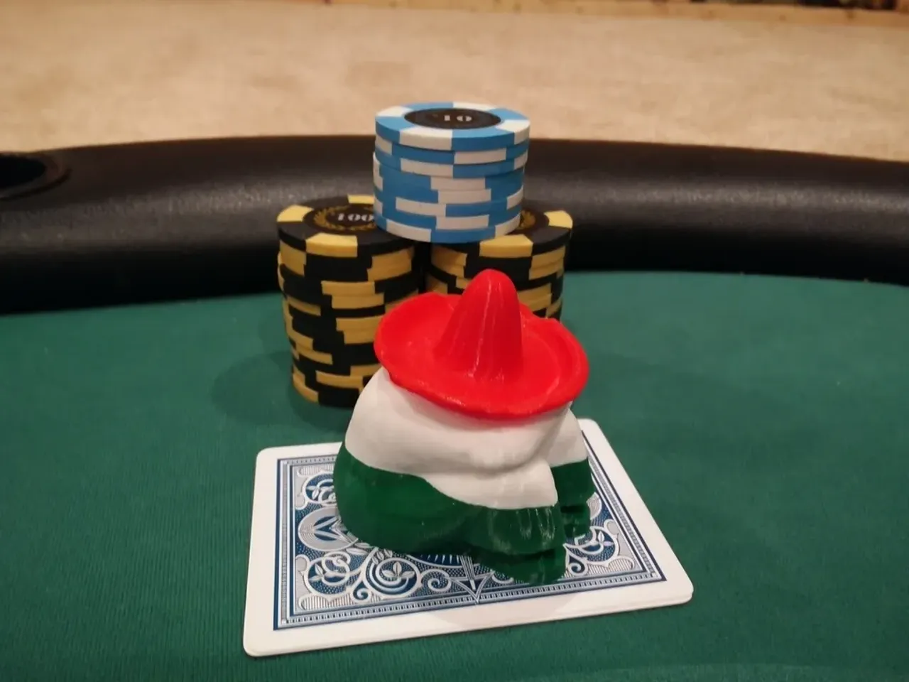 Resting Mexican Poker Card Capper by UWcharlie1983 | Download free STL ...