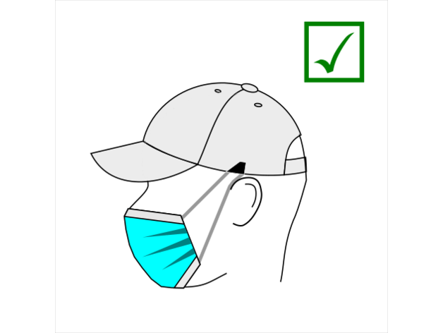 Miniatura 2 do modelo 3D Mask hook (UPDATED)