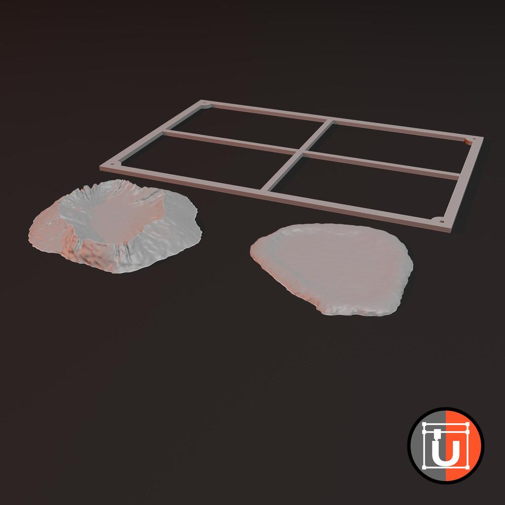 Craters, Pits and Corn Fields - Scatter Terrain