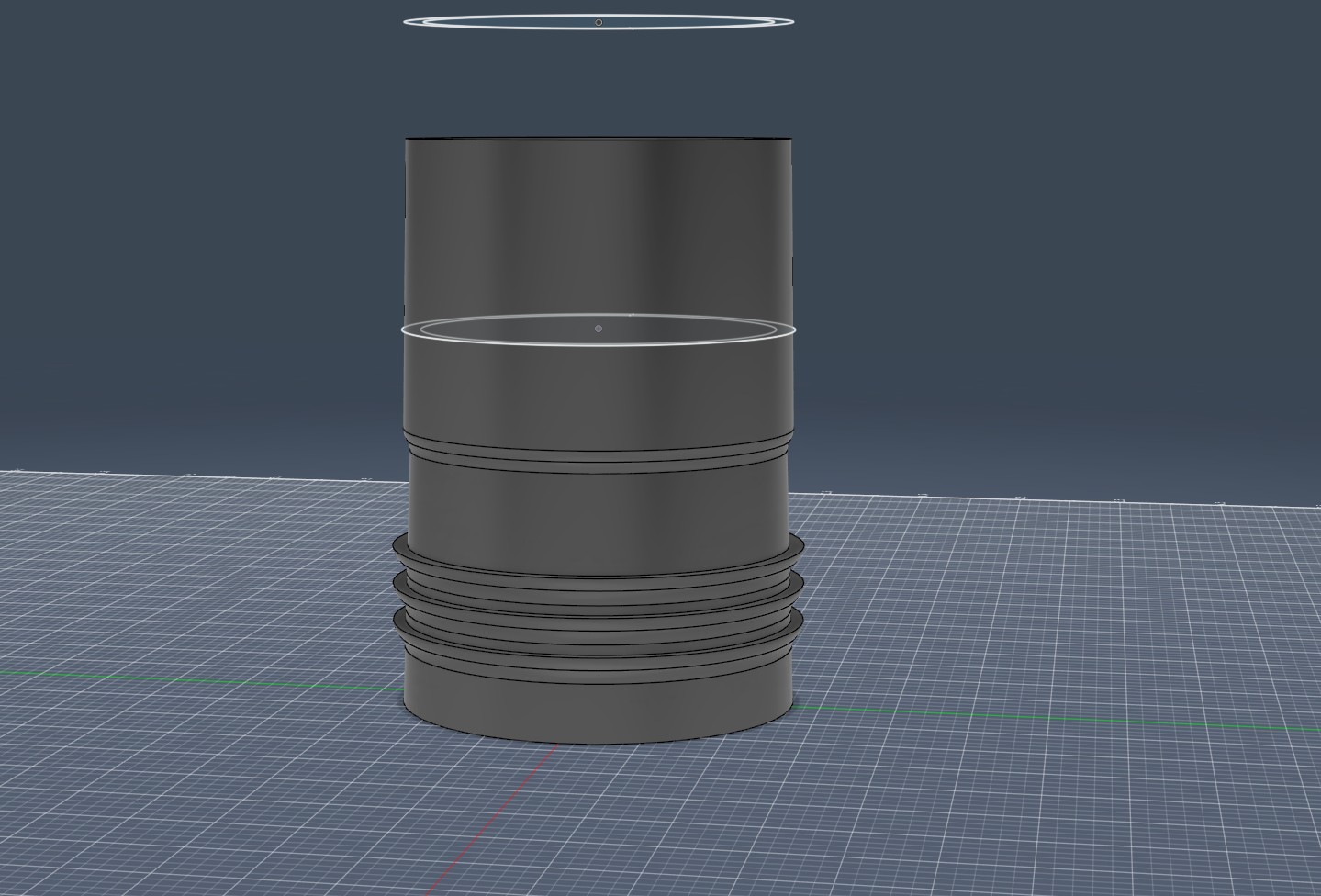2.5 IN OD to Craftsman Vacuum Adapter
