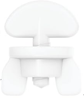 Railed curtain stoppers