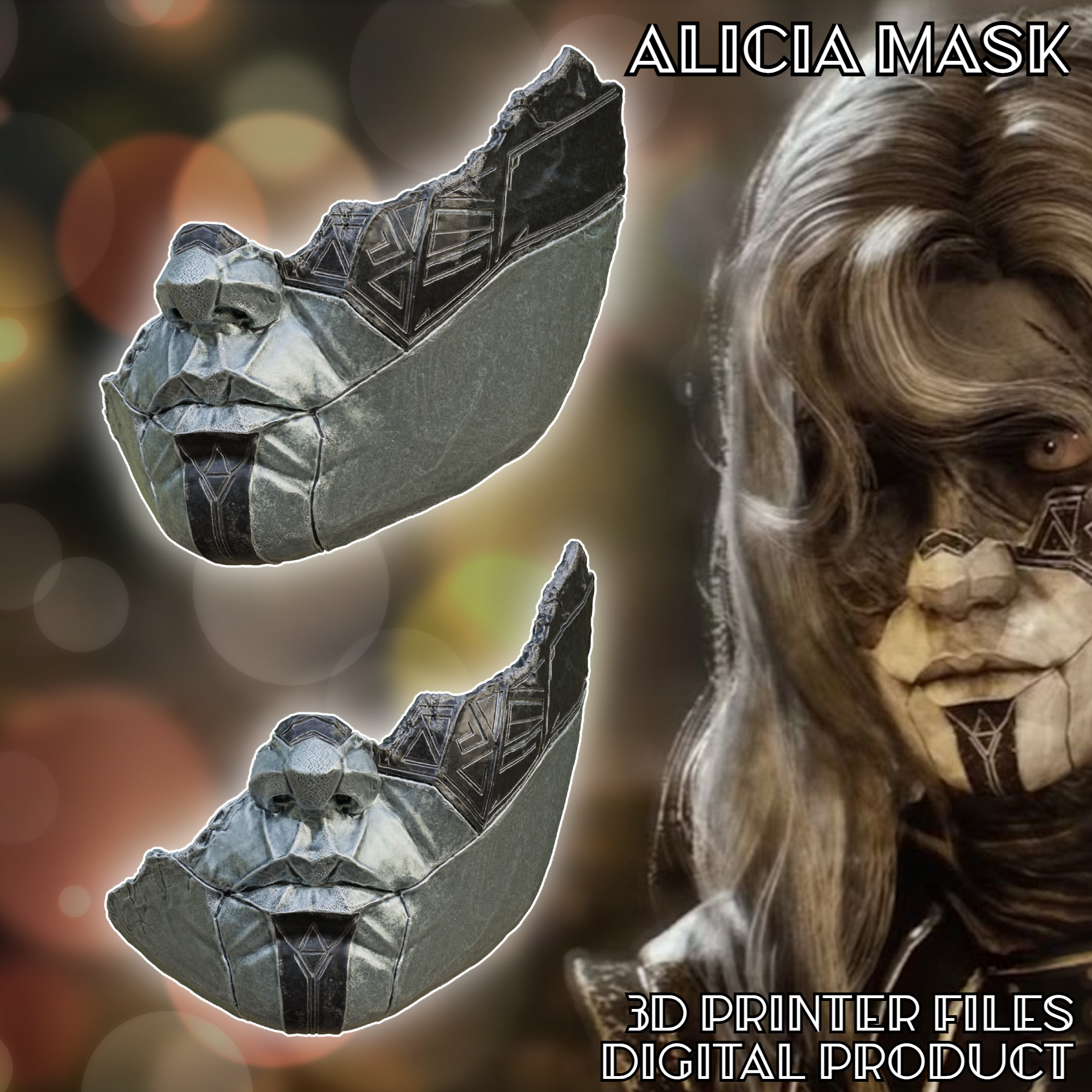 Alicia Mask Clair Obscur Expedition 33