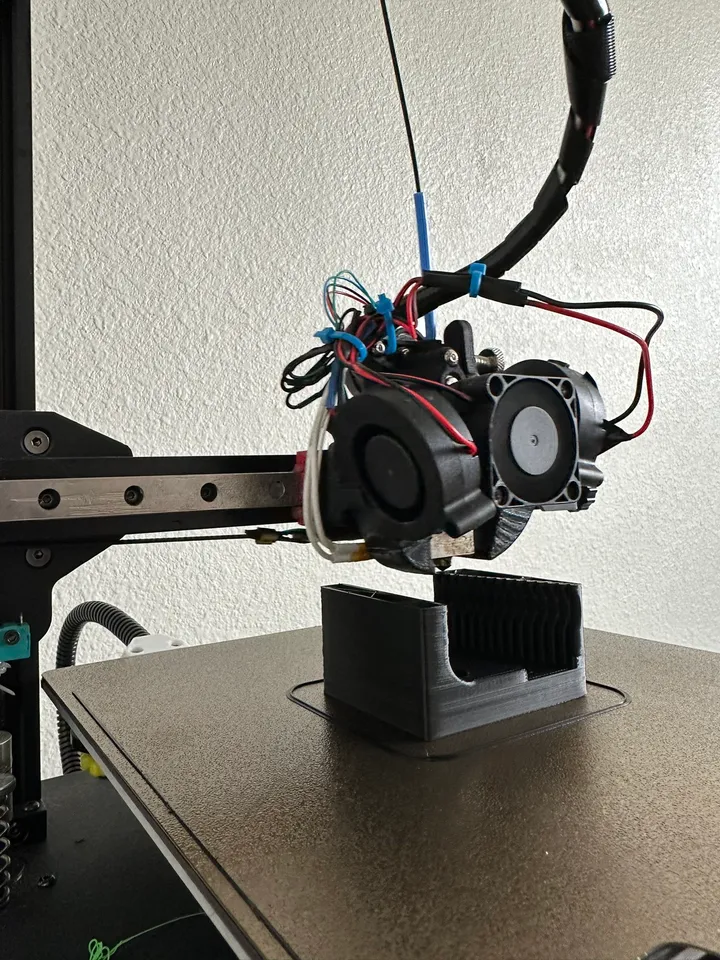 KingRoon KP3S, Mini Sherpa, nf crazy hotend, dual 5015 by
